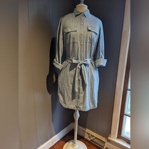 L L Bean Signature Jean Dress Size Small